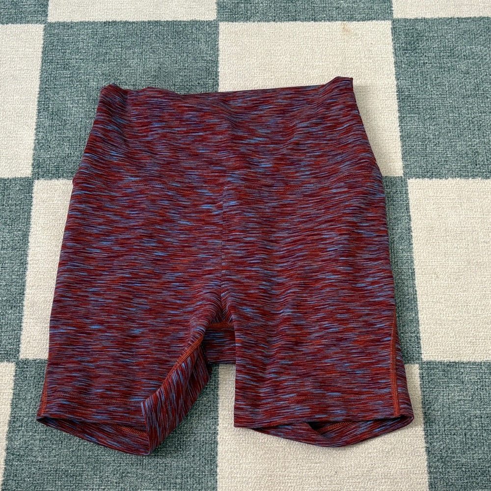 Outdoor Voices Red and White Striped Activewear